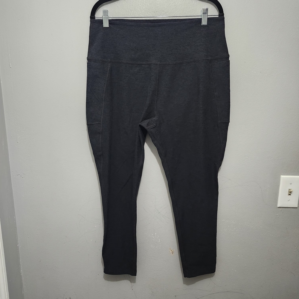 Beyond Yoga Charcoal Leggings Size 2X